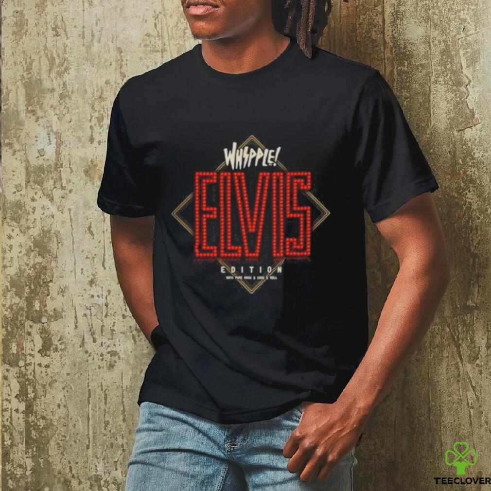 Official Whipple Elvis Edition T Shirt Official Whipple Elvis Edition T Shirt