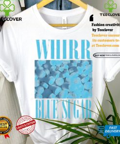 Official Whirr blue sugar T shirt