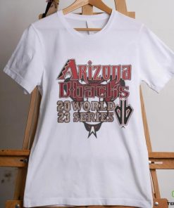 Official White Arizona Diamondbacks Baseball 2023 World Series t shirt