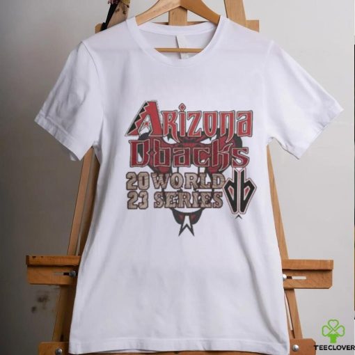 Official White Arizona Diamondbacks Baseball 2023 World Series t shirt
