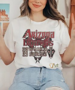 Official White Arizona Diamondbacks Baseball 2023 World Series t shirt