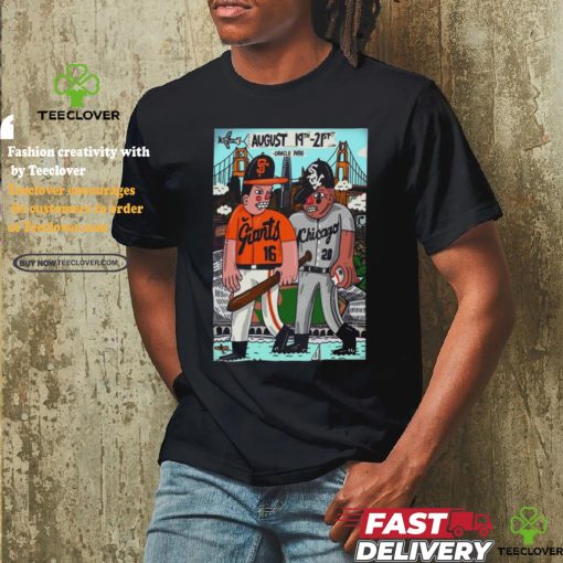 Official White Sox Vs Giants August 19 21 2024 San Francisco CA Poster Shirt