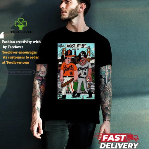 Official White Sox Vs Giants August 19 21 2024 San Francisco CA Poster Shirt