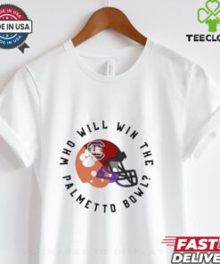 Official Who Will Win The Palmetto Bowl South Carolina Gamecocks vs. Clemson Tigers 2024 t shirt
