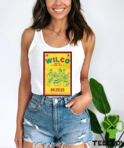 Official Wilco Nashville TN, Ryman Auditorium April 25 2023 Poster shirt