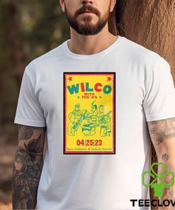Official Wilco Nashville TN, Ryman Auditorium April 25 2023 Poster shirt