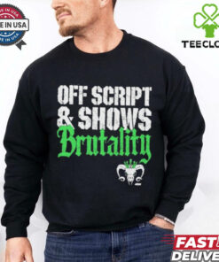 Official Will Ospreay – Off Script And Shows Brutality Vintage AEW 2024 t shirt