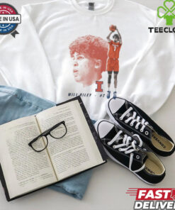 Official Will Riley Portrait Illinois Fighting Illini Big Ten t shirt