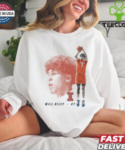 Official Will Riley Portrait Illinois Fighting Illini Big Ten t shirt