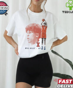 Official Will Riley Portrait Illinois Fighting Illini Big Ten t shirt
