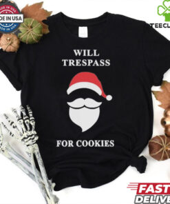 Official Will trespass for cookies Christmas 2024 T shirt