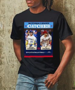 Official William Contreras vs Jt Realmuto National League Catcher All Star Ballot Finals 2024 Shirt