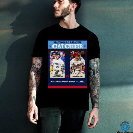 Official William Contreras vs Jt Realmuto National League Catcher All Star Ballot Finals 2024 Shirt