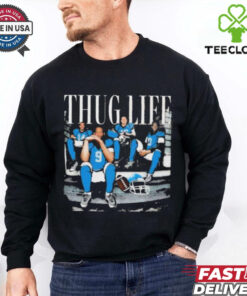 Official Williams Arnold Goff Brown Thug Life Detroit Lions Football NFL t shirt
