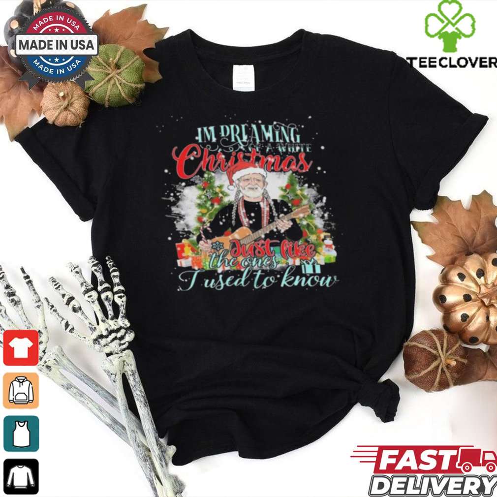 Official Willie Nelson I’m Dreaming Of A White Christmas Just Like The Ones I Used To Know 2024 Shirt Official Willie Nelson I’m Dreaming Of A White Christmas Just Like The Ones I Used To Know 2024 Shirt