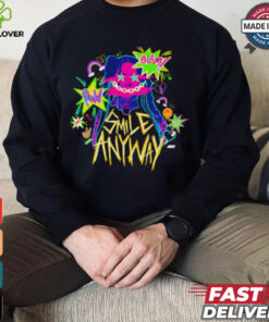 Official Willow Nightingale – Smile Anyways Pow Blam AEW t shirt