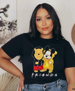 Official Winnie The Pooh Best Friends And Mickey Mouse Disney Fan T Shirt