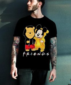 Official Winnie The Pooh Best Friends And Mickey Mouse Disney Fan T Shirt