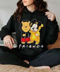 Official Winnie The Pooh Best Friends And Mickey Mouse Disney Fan T Shirt