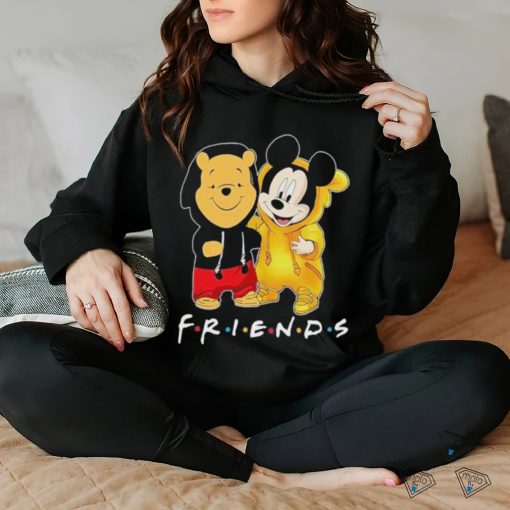 Official Winnie The Pooh Best Friends And Mickey Mouse Disney Fan T Shirt