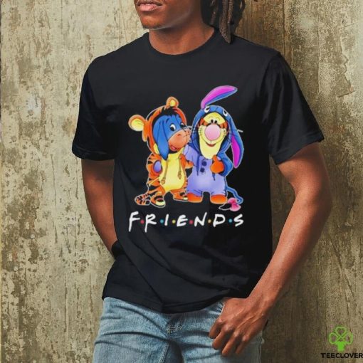 Official Winnie The Pooh Best Friends Eyemore And Tigger Fan T Shirt