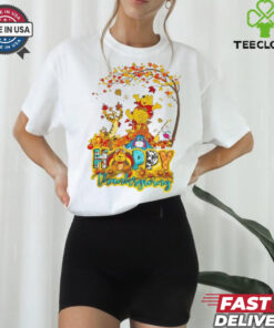 Official Winnie The Pooh Celebrating Thanksgiving Day With Friends 2024 Shirt 2 Official Winnie The Pooh Celebrating Thanksgiving Day With Friends 2024 Shirt