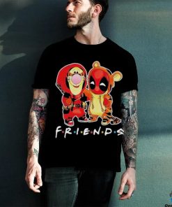 Official Winnie The Pooh Tigger And Deadpool Best Friends Disney Fan T Shirt