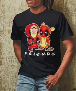 Official Winnie The Pooh Tigger And Deadpool Best Friends Disney Fan T Shirt