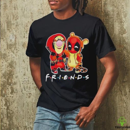 Official Winnie The Pooh Tigger And Deadpool Best Friends Disney Fan T Shirt