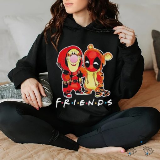 Official Winnie The Pooh Tigger And Deadpool Best Friends Disney Fan T Shirt