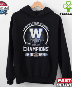 Official Winnipeg Blue Bombers 2024 Grey Cup Champions Shirt