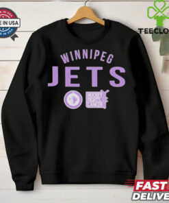 Official Winnipeg Jets Richmond Resilient Hockey Fights Cancer Shirt