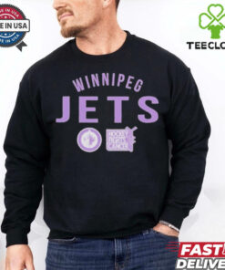 Official Winnipeg Jets Richmond Resilient Hockey Fights Cancer Shirt