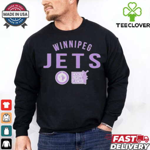 Official Winnipeg Jets Richmond Resilient Hockey Fights Cancer Shirt