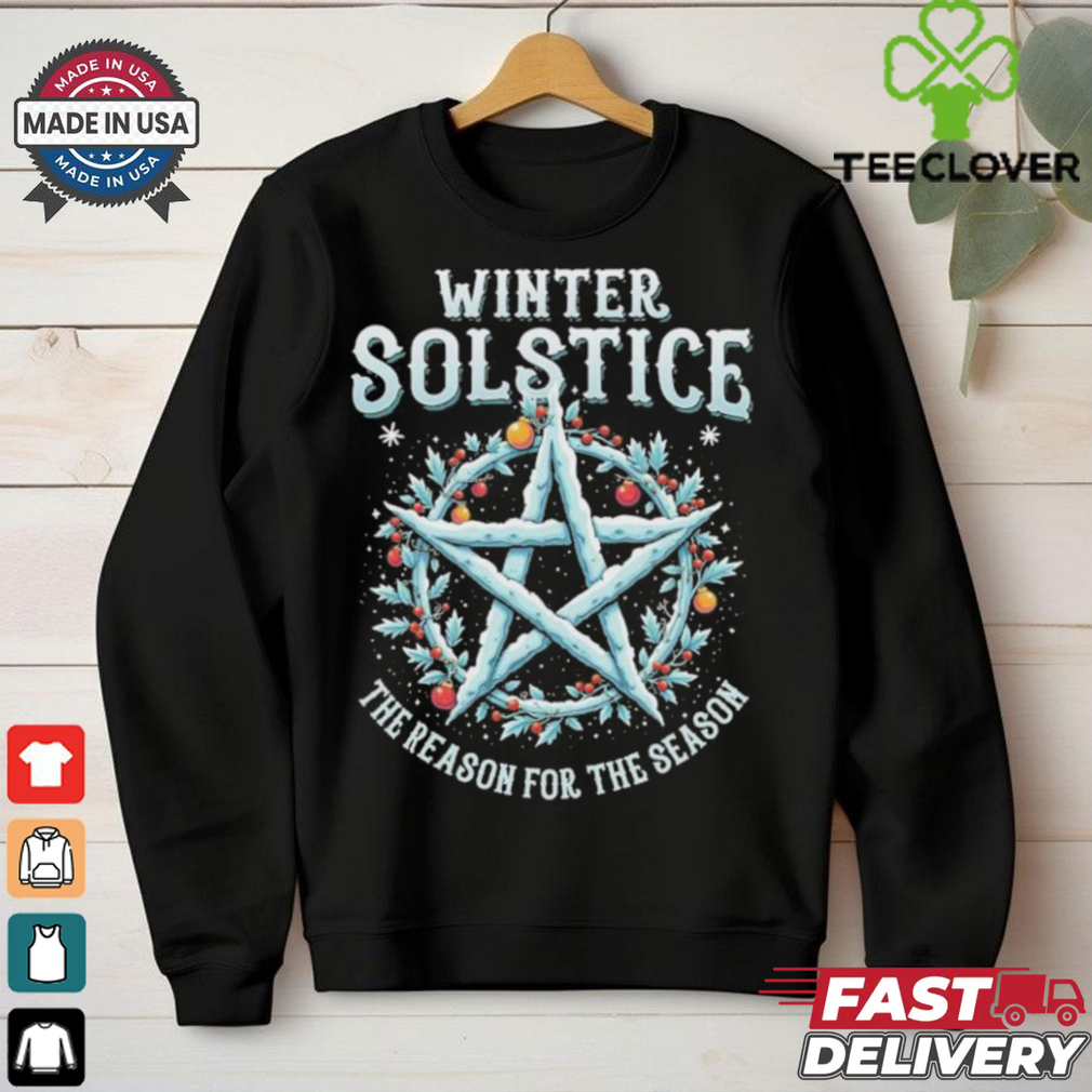 Official Winter Solstice The Reason For The Season Christmas Star 2024 T shirt Official Winter Solstice The Reason For The Season Christmas Star 2024 T shirt