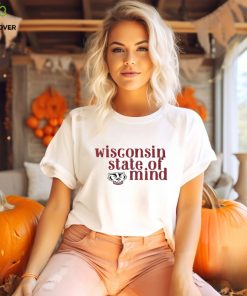 Official Wisconsin badgers state of mind T hoodie, sweater, longsleeve, shirt v-neck, t-shirt