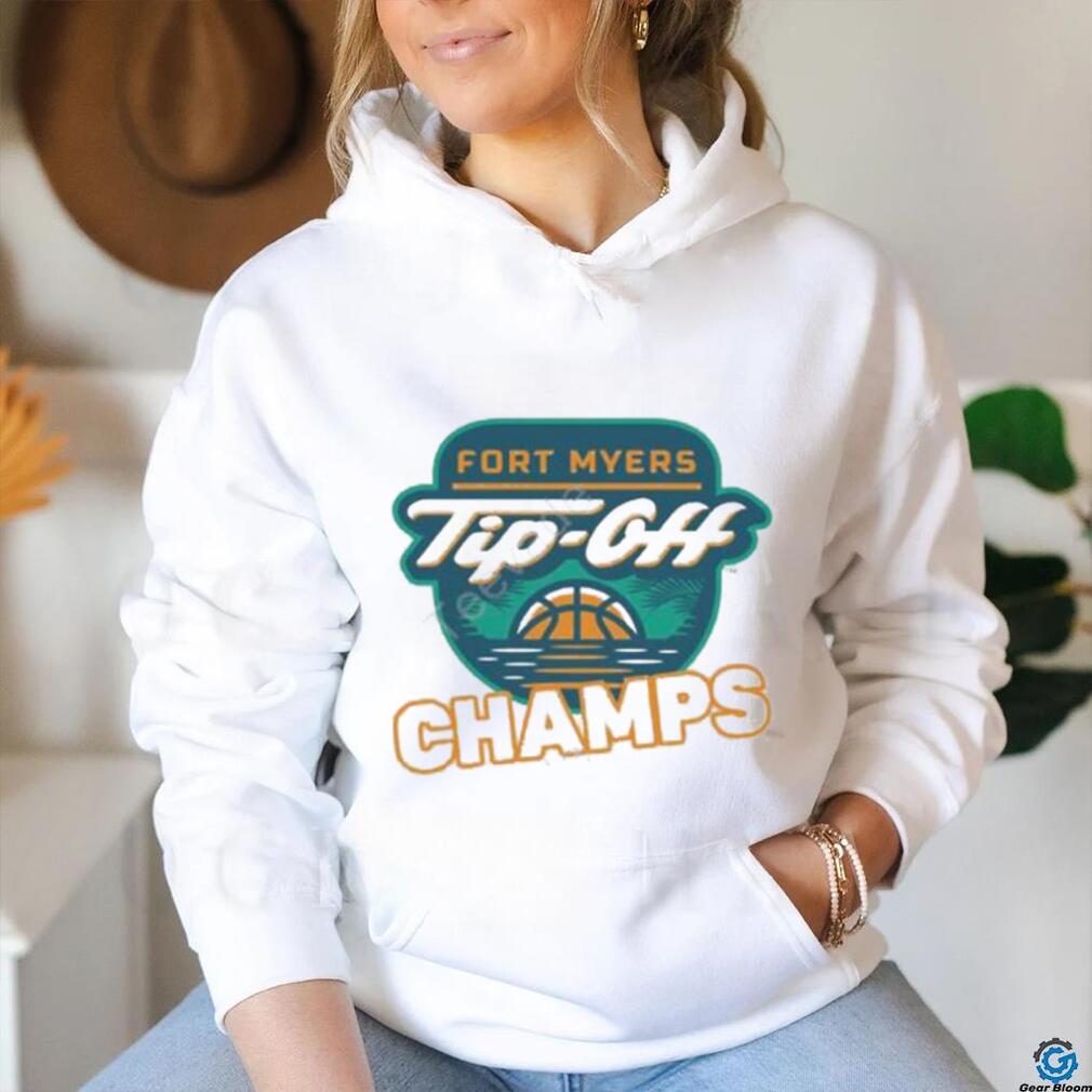 Official Wisconsin basketball fort myers tip off champs 2023 T shirt Official Wisconsin basketball fort myers tip off champs 2023 T shirt