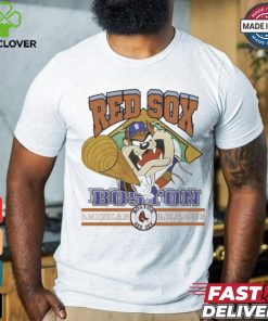 Official Wiseabe Boston Red Sox Baseball With Tasmanian Devil shirt