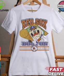 Official Wiseabe Boston Red Sox Baseball With Tasmanian Devil shirt