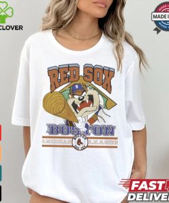 Official Wiseabe Boston Red Sox Baseball With Tasmanian Devil shirt
