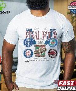Official Wiseabe Final Four 1994 NCAA Basketball Of Blue Devils Florida Gators Arizona Wildcats Arkansas Razorbacks shirt