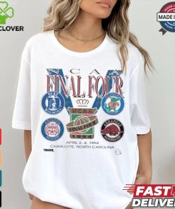 Official Wiseabe Final Four 1994 NCAA Basketball Of Blue Devils Florida Gators Arizona Wildcats Arkansas Razorbacks shirt
