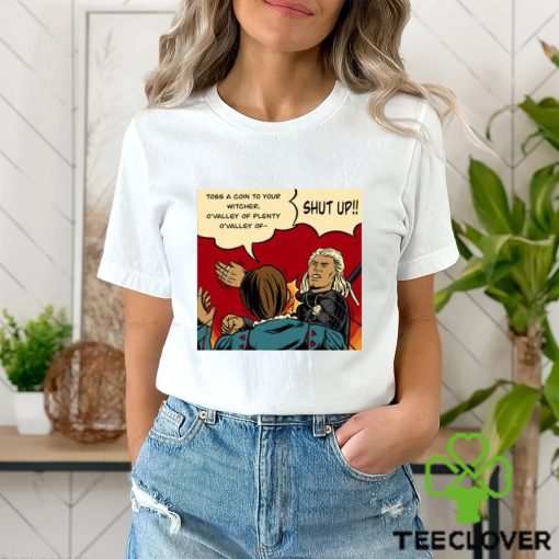 Official Witcher Slap Comic Art The Witcher Shirt