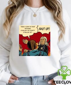 Official Witcher Slap Comic Art The Witcher Shirt