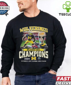 Official Wolverines Reliaquest Bowl Champions 2024 Mascot Shirt