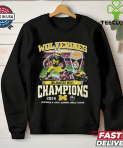 Official Wolverines Reliaquest Bowl Champions 2024 Mascot Shirt