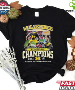 Official Wolverines Reliaquest Bowl Champions 2024 Mascot Shirt
