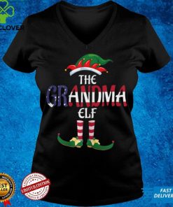Official Womens Grandma Elf Family Group Matching Christmas shirts for women T Shirt Hoodie, Sweat