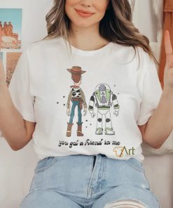 Official Woody And Buzz Lightyear You Got A Friend In Me Shirt