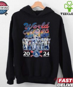 Official World Series 2024 National Champions Los Angeles Dodgers Team Player T Shirt
